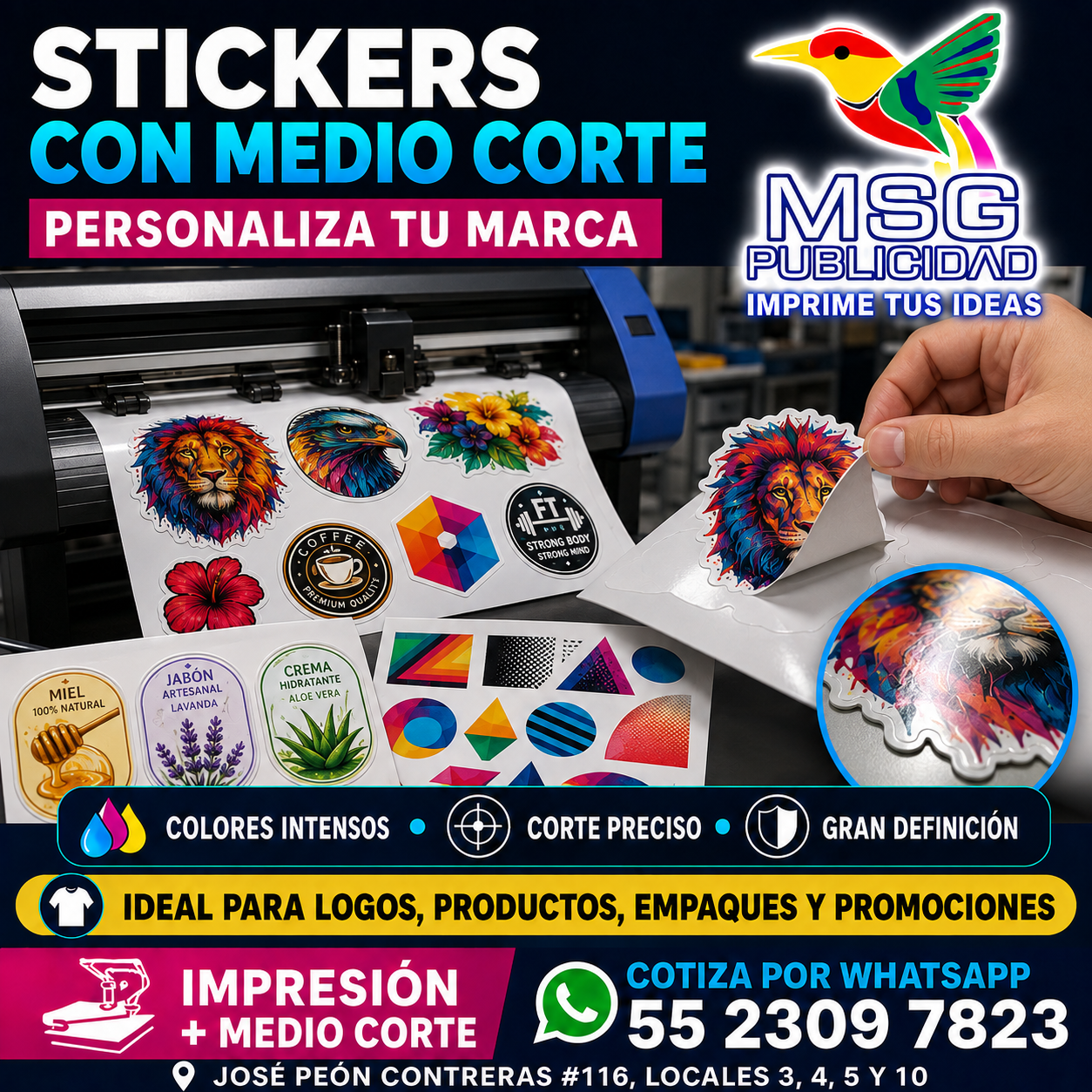 Stickers y etiquetas