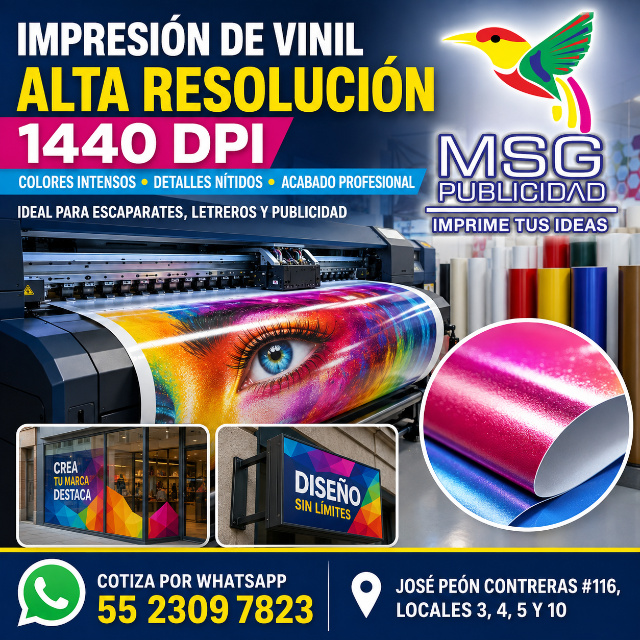Impresión en vinil